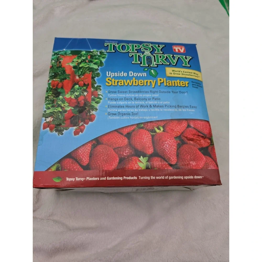 Topsy Turvy ~ Upside Down Strawberry Planter